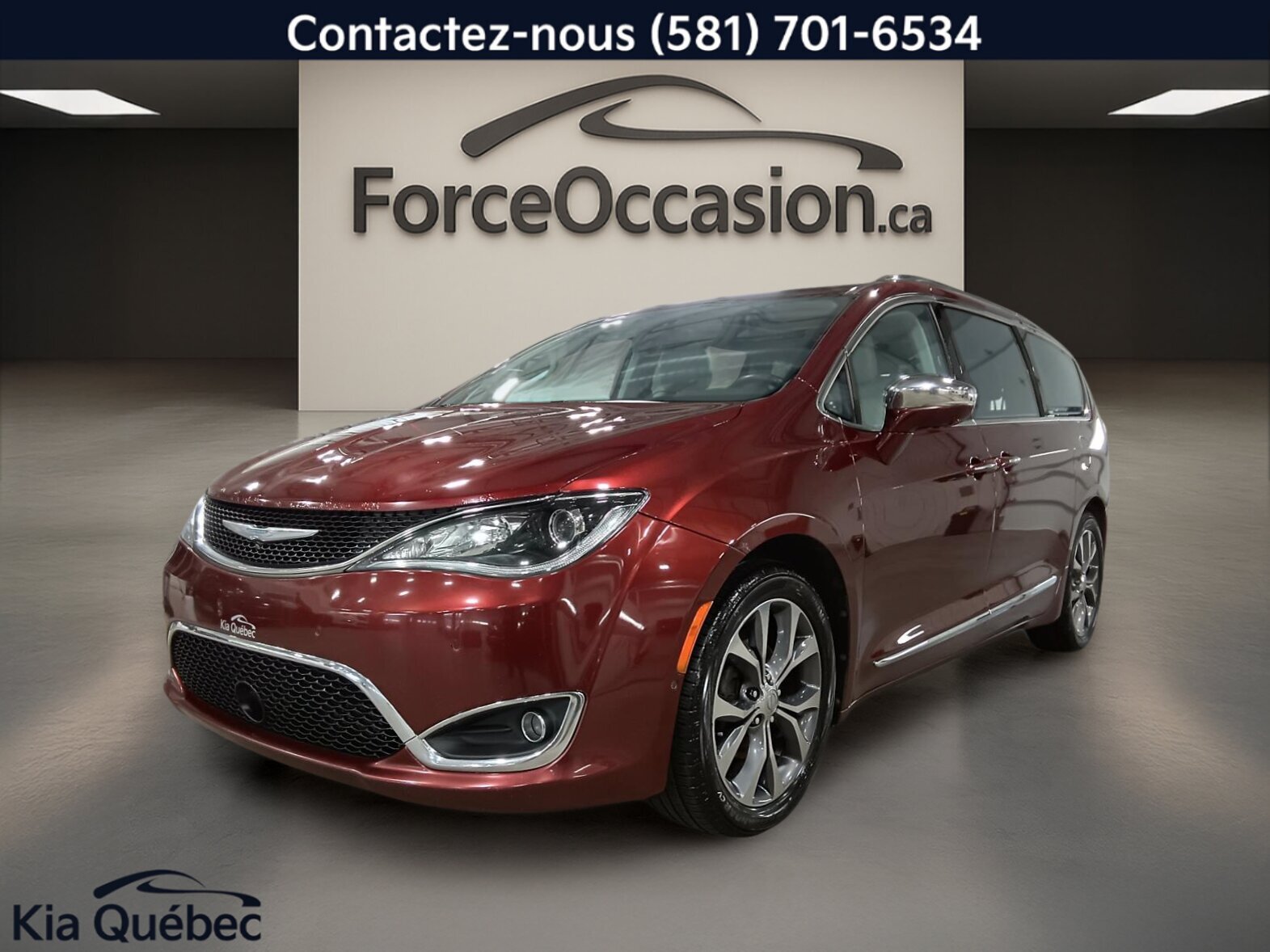 Chrysler Pacifica 2017 Limited *CUIR *TOIT *CAMERA *BLUETOOTH *VOLANT/SIÈGES CHAUFFANTS
