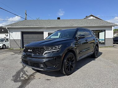 Kia Sorento SX TI avec intérieur en cuir bourgogne 2022