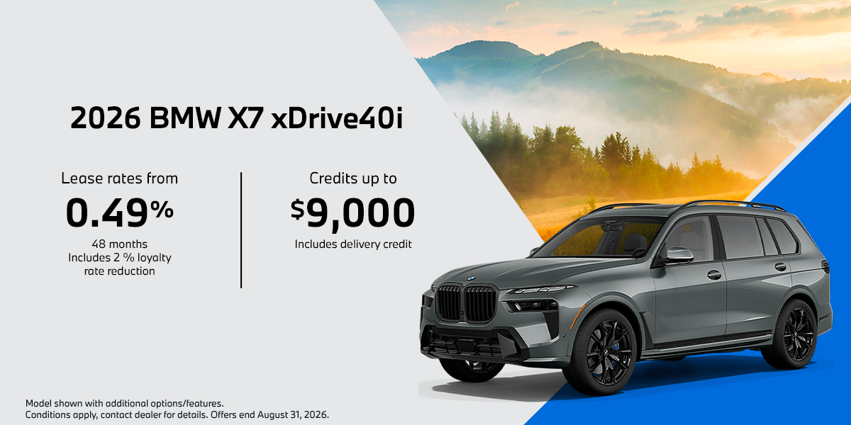 2026 BMW X7 xDrive40i