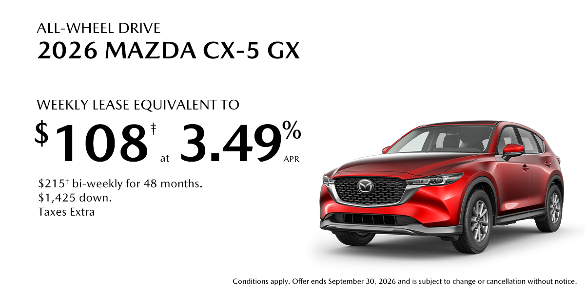 2026 MAZDA CX-5 GX