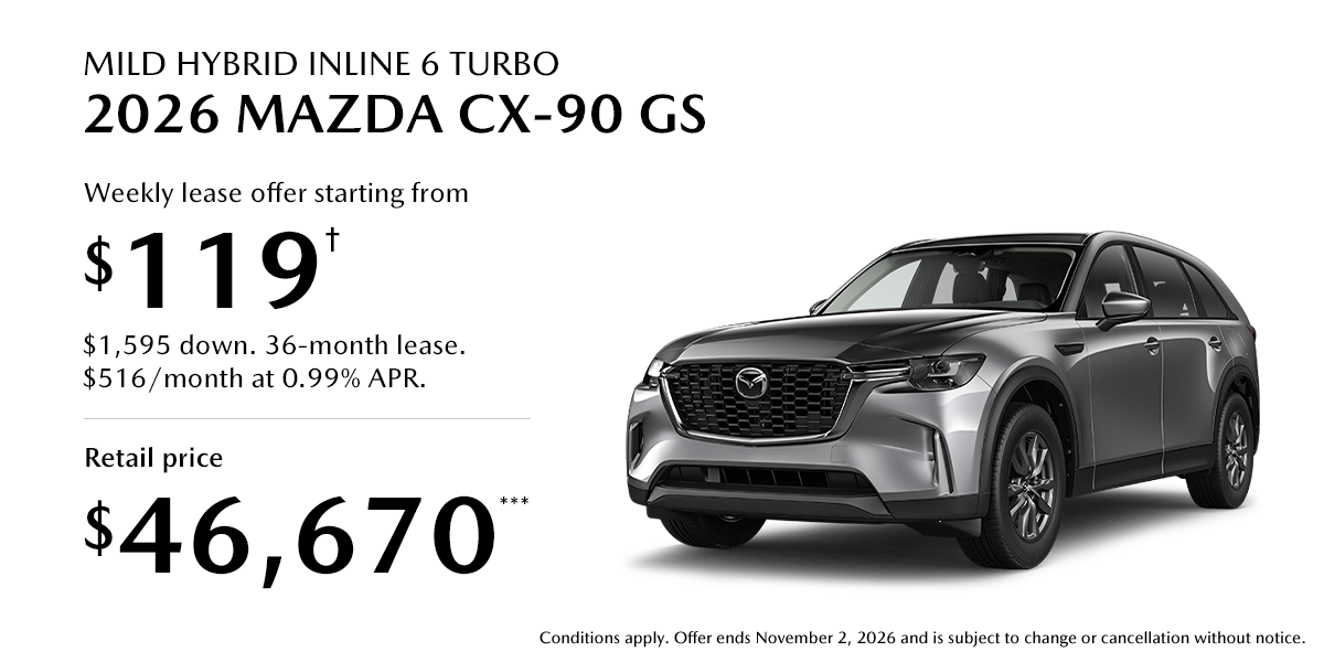 2026 MAZDA CX-90 GS MHEV